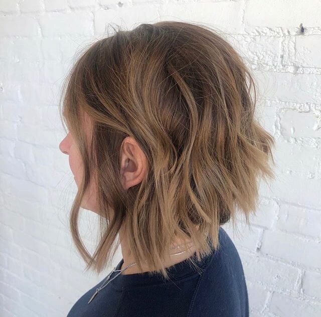 Living for this textured bob by liz😍