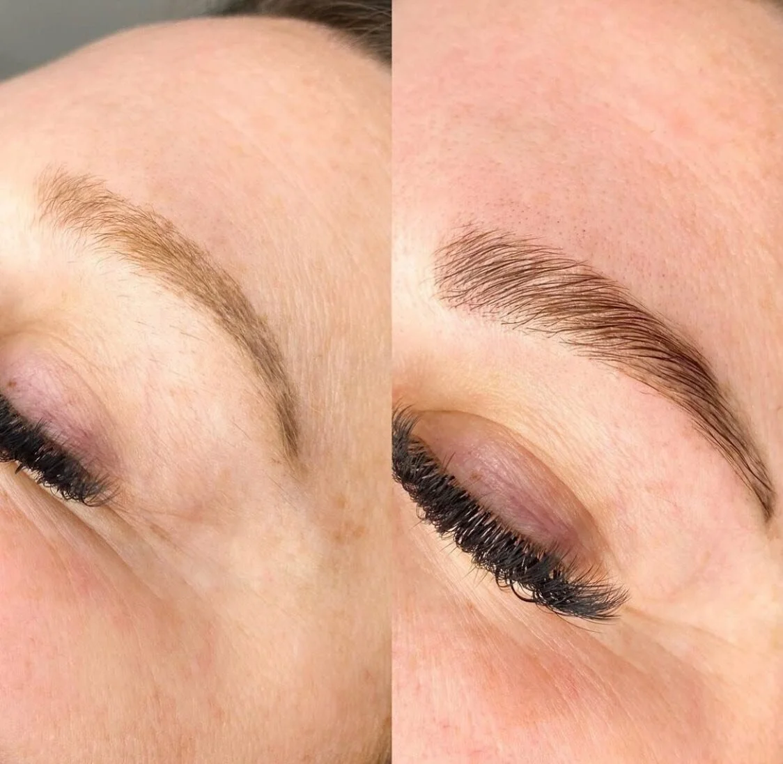 NEW @ Salon Harlow!  Brow lamination &amp; tinting with @lashedbyjessiewest! Lasts 6-8 weeks with proper care! Give us a call today to get an appointment scheduled. ❤️