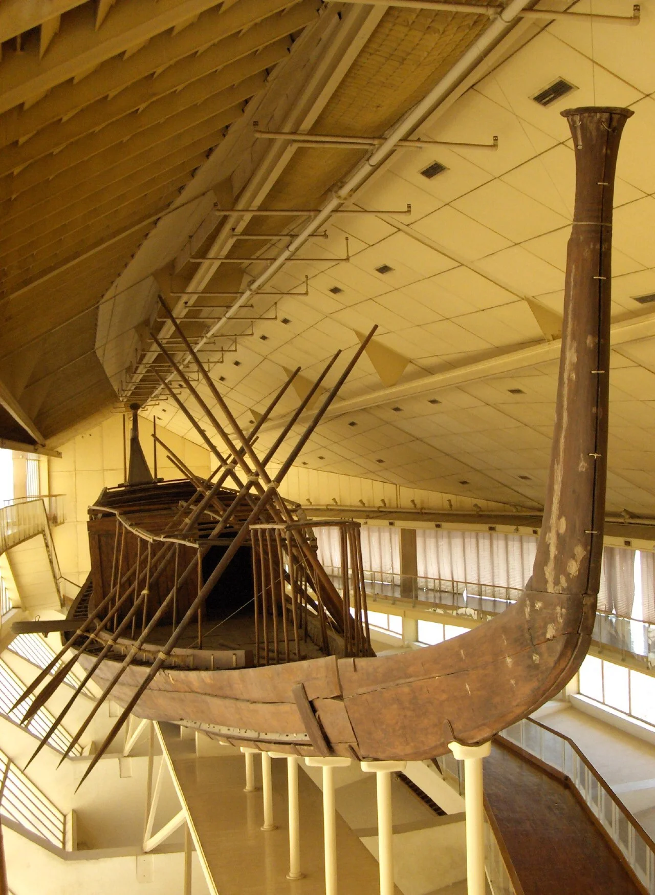 La Barque Solaire de Khéops à Gizah
