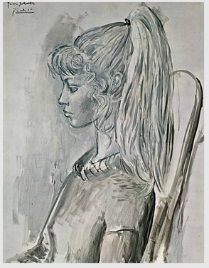 Picasso, Portrait de Sylvette , 1954. © Succession Picasso 2019