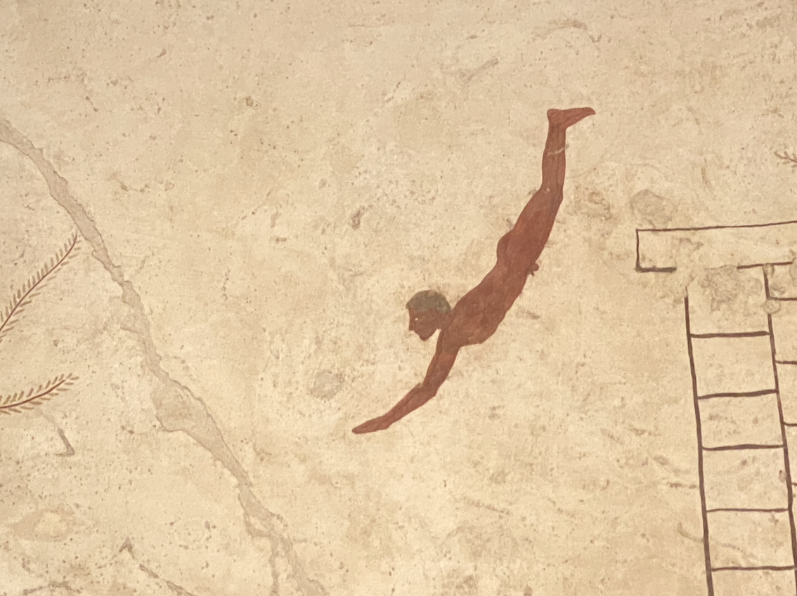 La tombe du plongeur à Paestum