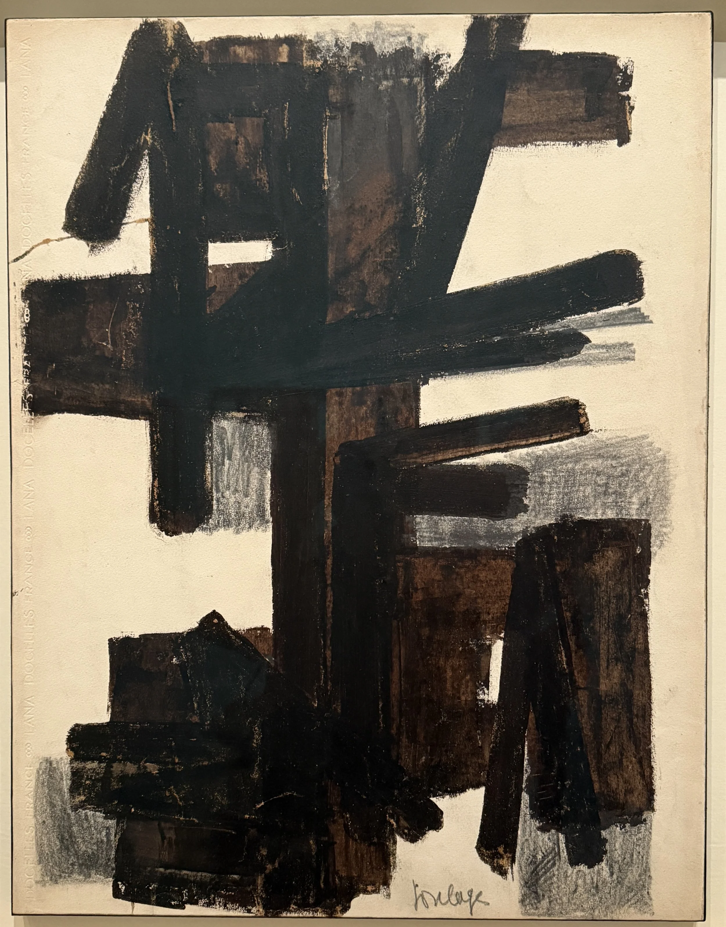 Apéritif cultivé : conférence en ligne sur Soulages. Peintures sur papier, le jeudi 30 octobre à 19h30