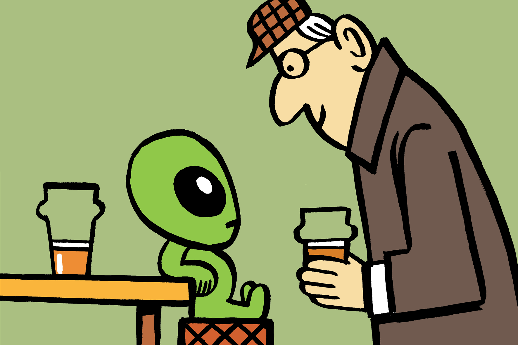 David Bailey's Just Beer Things #34 — An Alien Walks Into A Pub