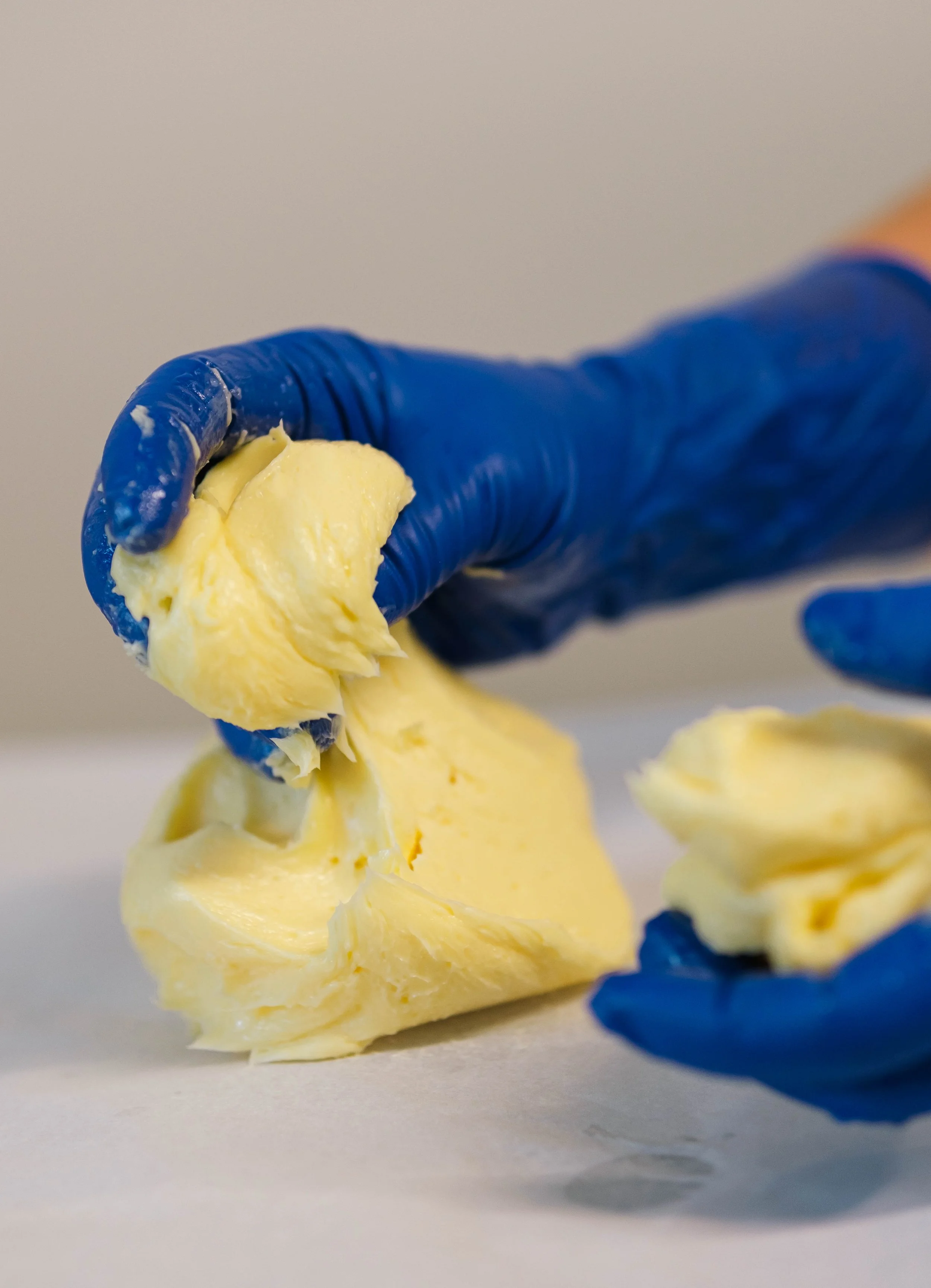 37-Make a lump of butter (another way, just by hand).JPG