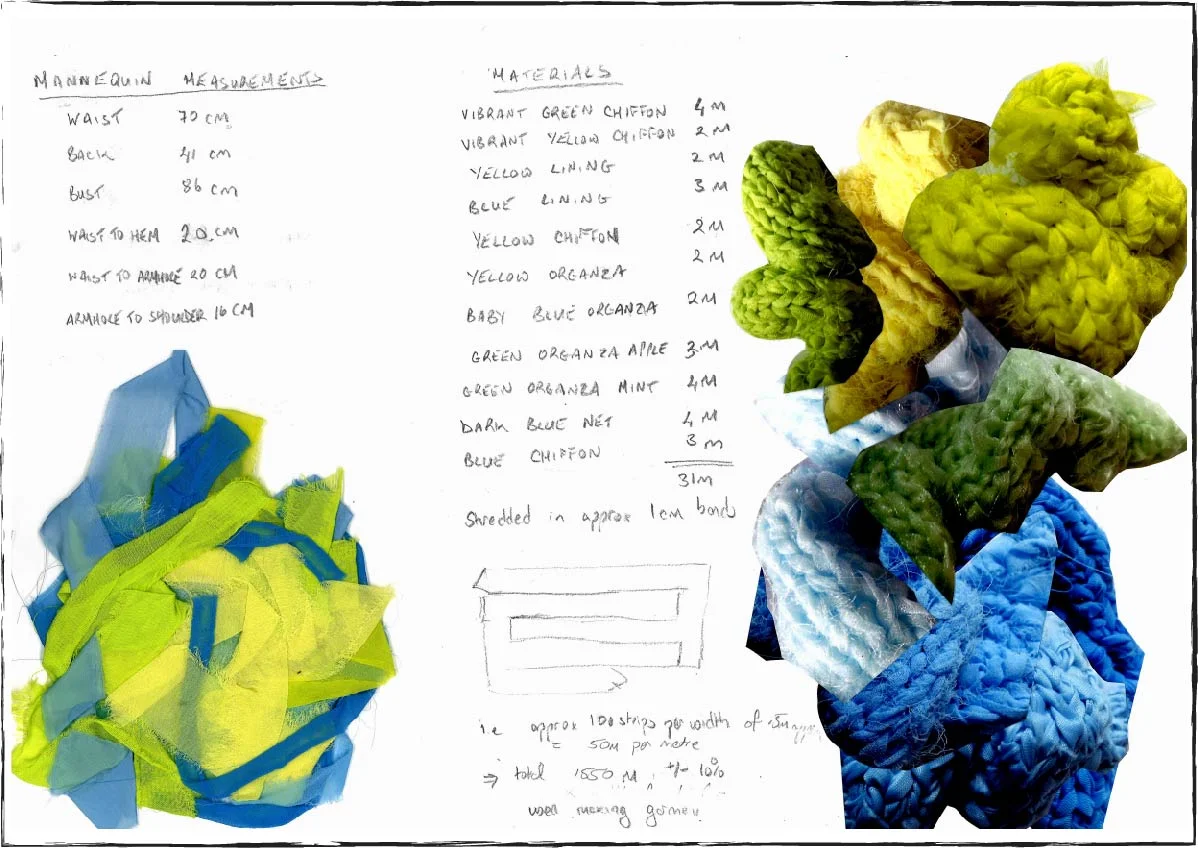  Sketchbook: Materials inventory 