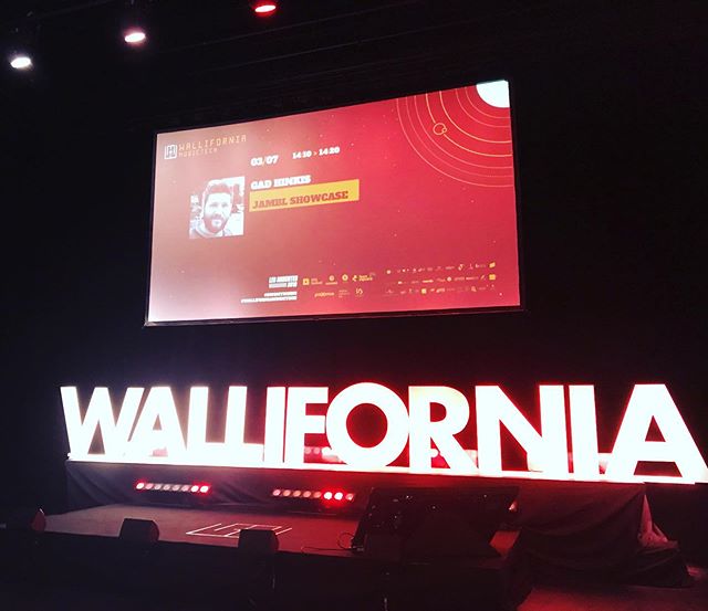 Jambl showcase in our favorite music tech convention #belgium #wallifornia #musictech #startup