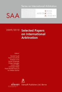 Selected Papers on International Arbitration, Volume 1