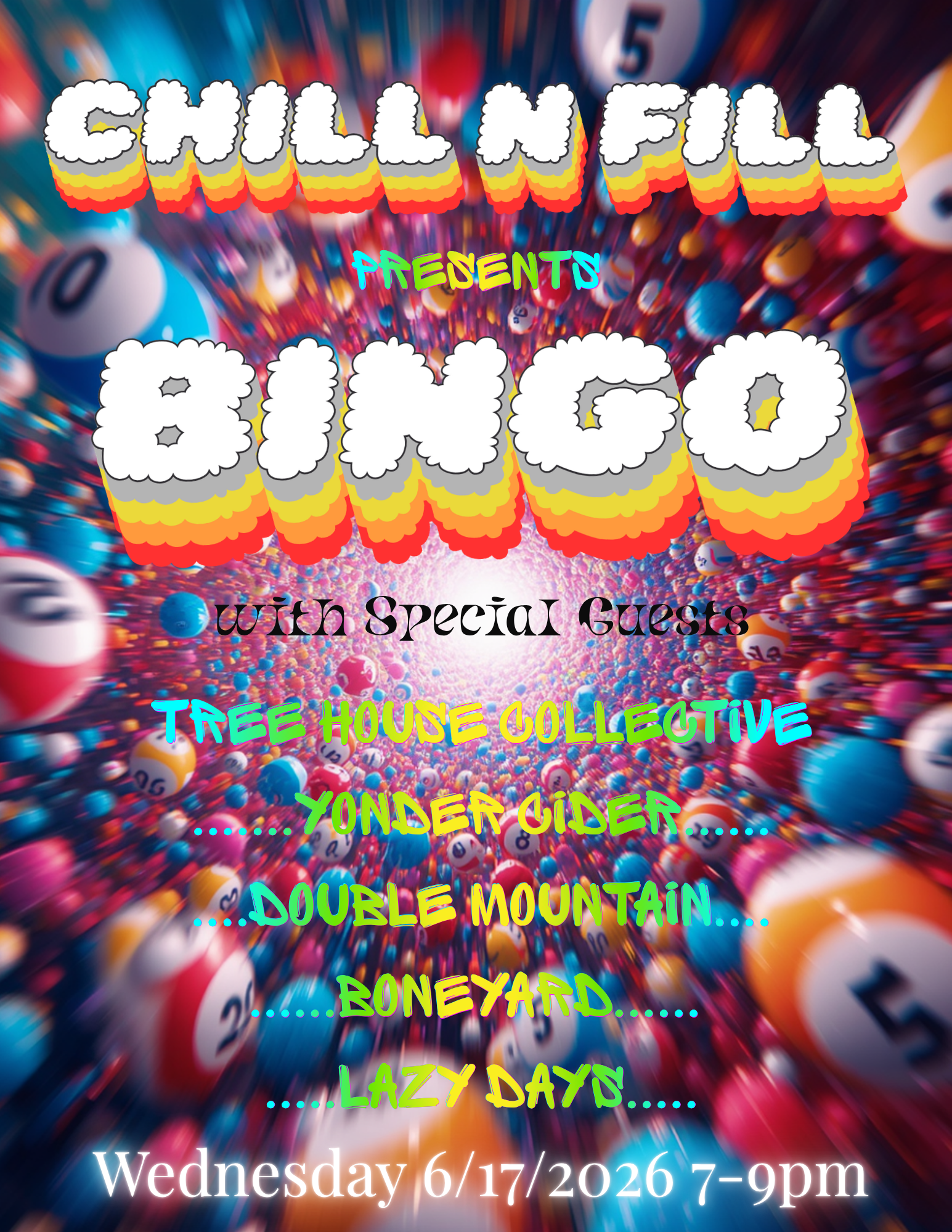 Bingo with Jeff