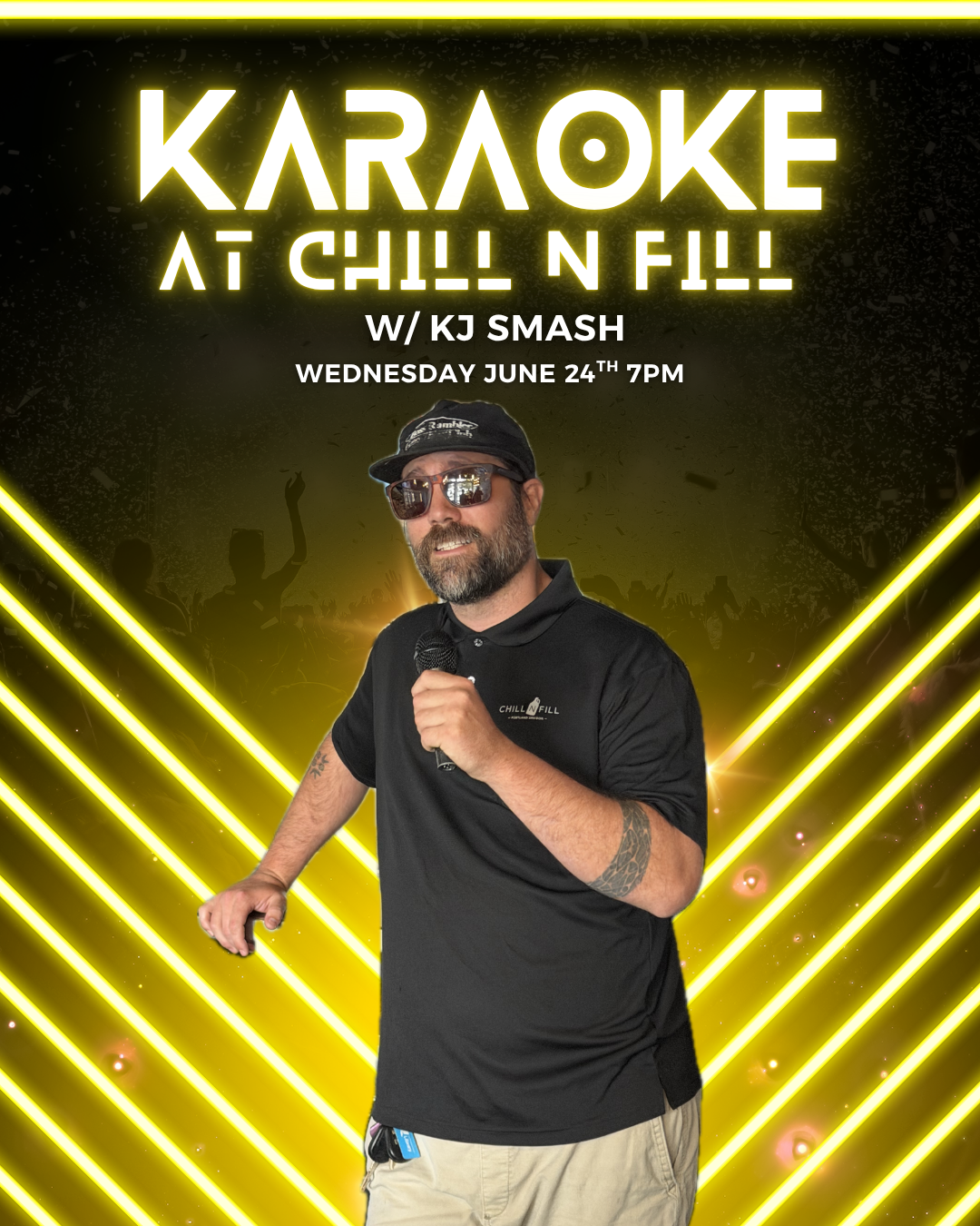 Karaoke at Chill N Fill