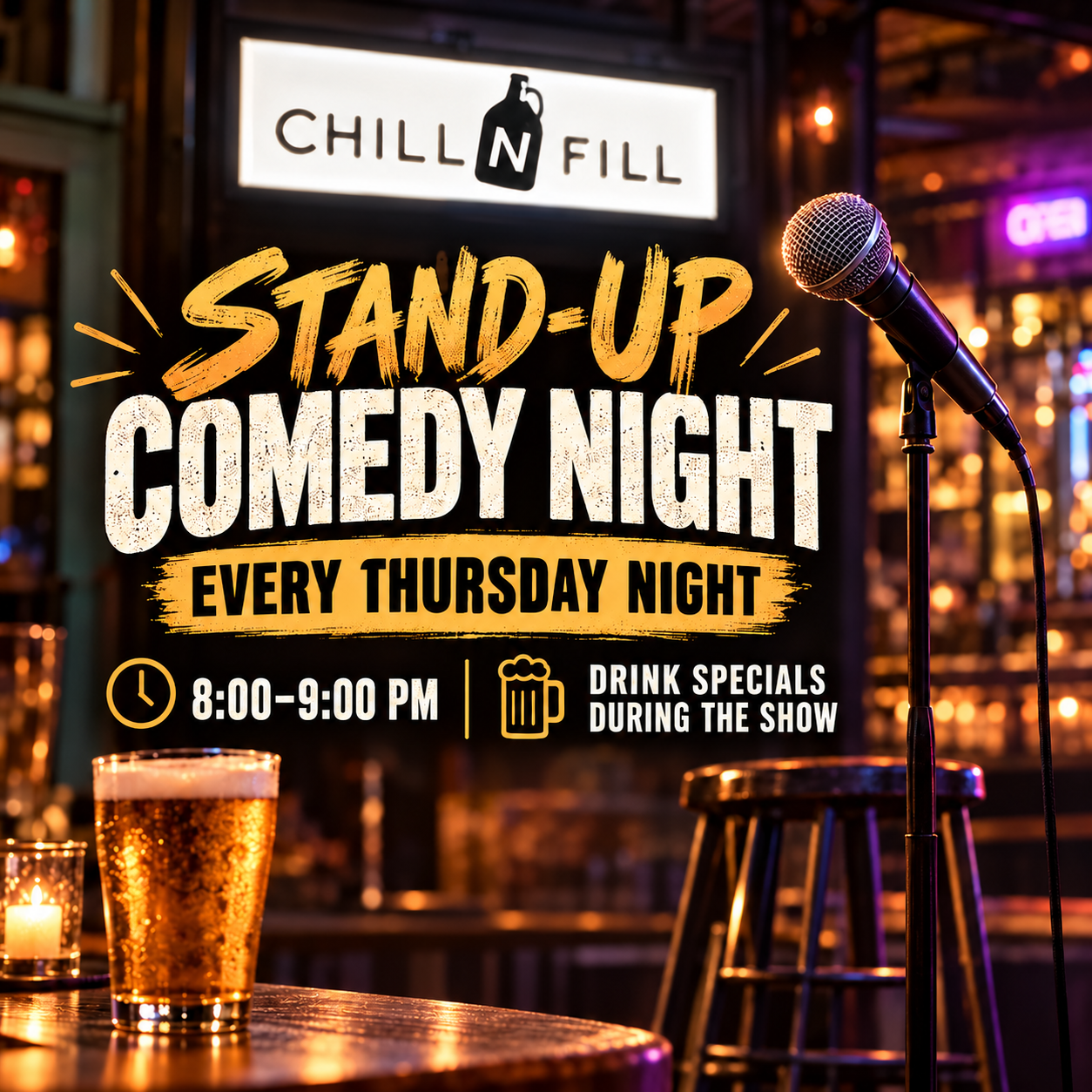 Stand Up Comedy Night (Copy)