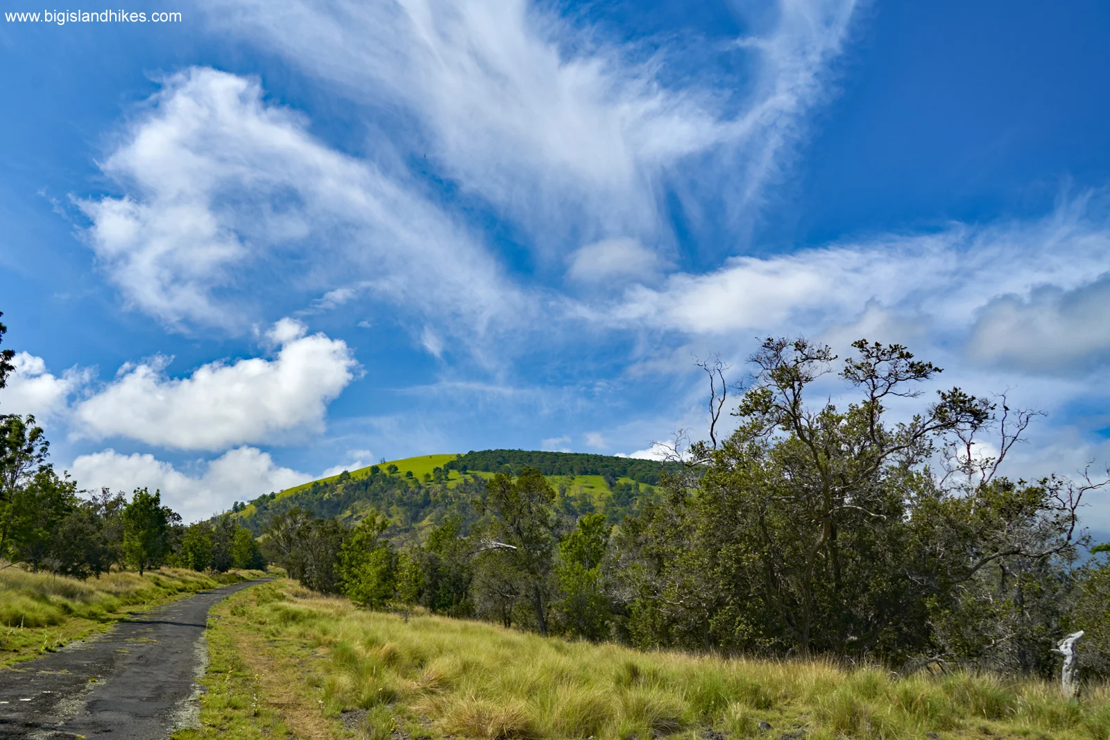 Hiking Toward Pu’u Wa’awa’a