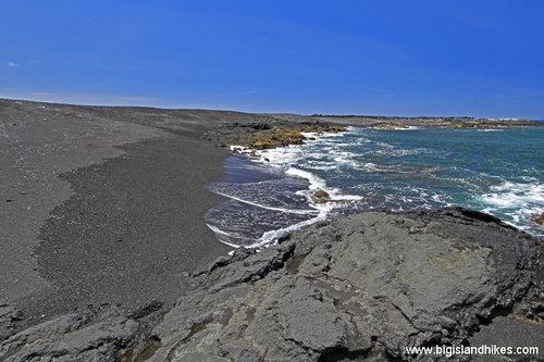 Makole’a Black Sand Beach.