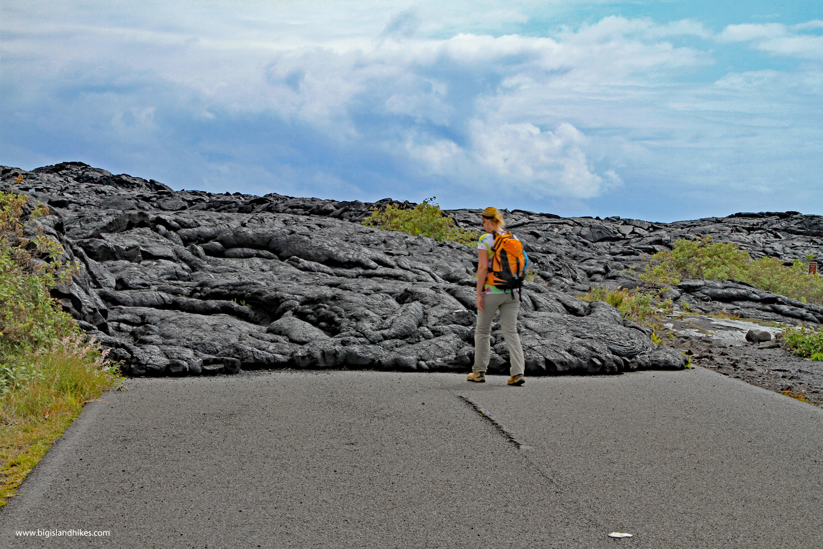 End of Chain of Craters Road