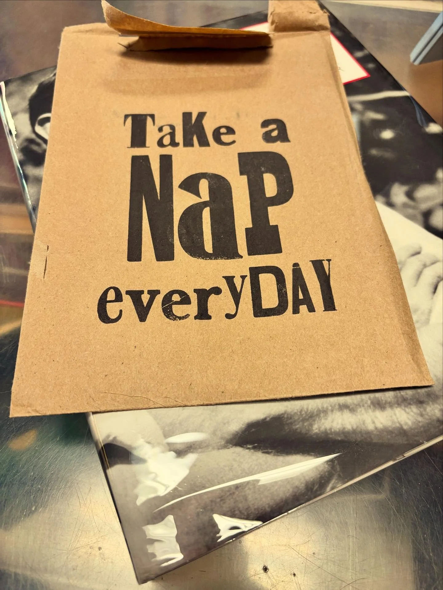 This checks our nonviolent resistance box, plus we were tired anyway. 
We are on it @kennedyprints. 
#dogtownbooks #usedbooks #usedbookstore #shopindiebookstores #saveindiebookstores #bibliophile #bookstagram #bookcollector #cool #bookish #vintageb
