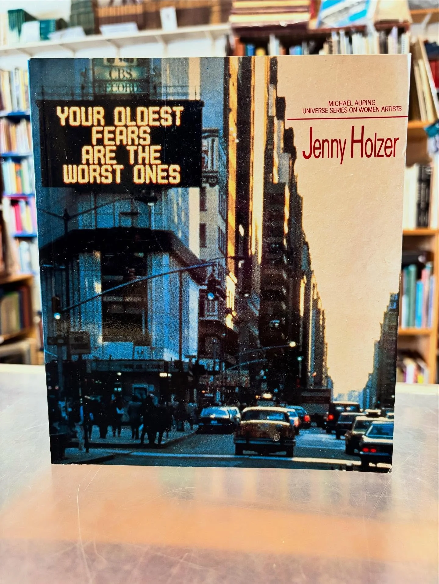 Jenny Holzer, inventing new ways to bum you out since 1977. 
#dogtownbooks #usedbooks #usedbookstore #shopindiebookstores #saveindiebookstores #bibliophile #bookstagram #bookcollector #cool #bookish #vintagebook #antiquebooks #bookworld #readmore #i