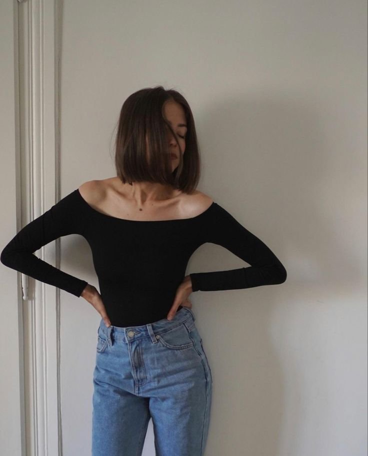 1 ITEM, 3 WAYS: BLACK BODYSUITS