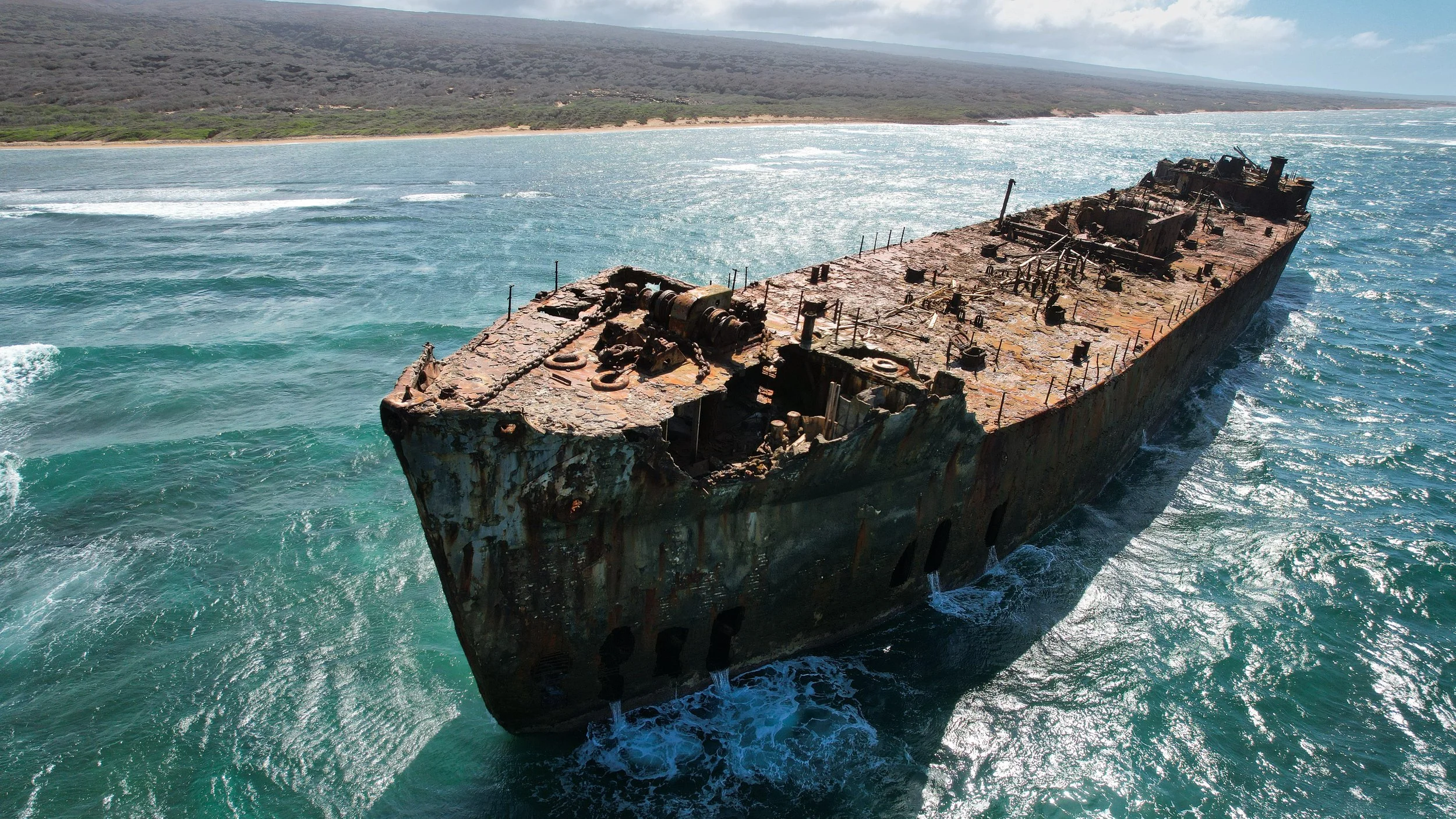  Shipwreck Beach- Lanai, Hawaii 