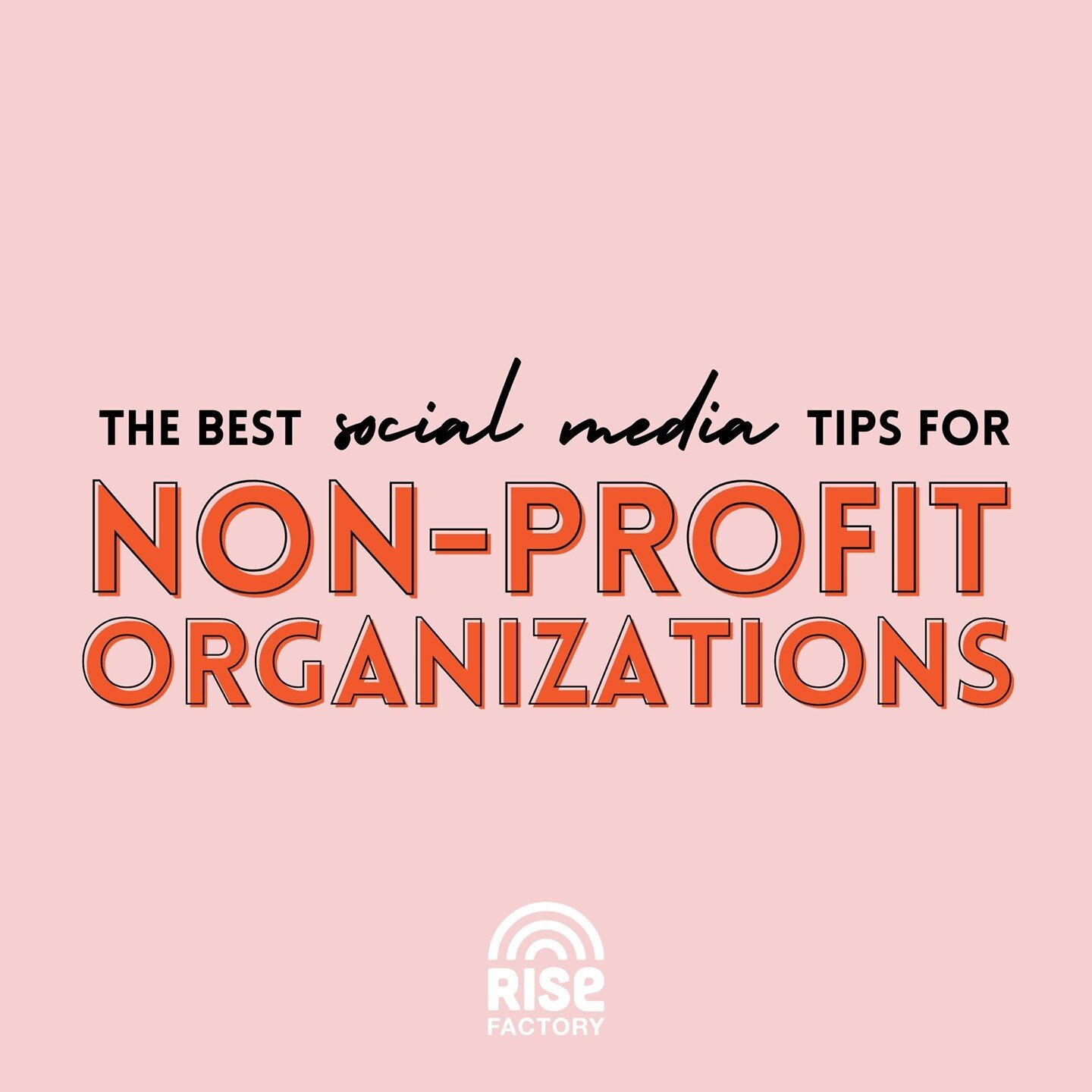 Our best social media tips you should know if you're a non-profit organization (or not :)) is up on the blog now! Subscribe to our newsletter to be the notified when we drop a new blog post! Head over to our website to check it out!