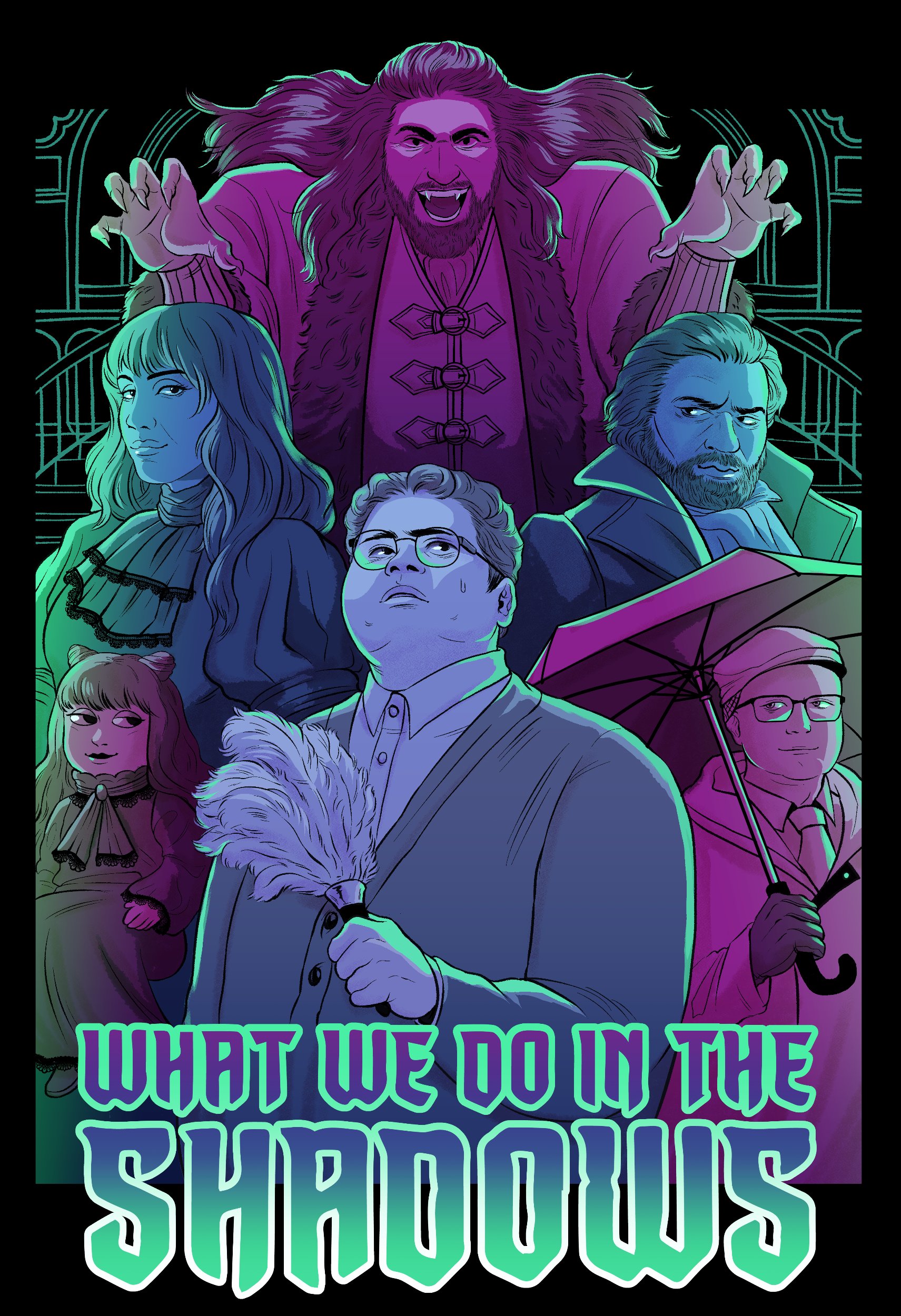 What We Do In The Shadows Poster