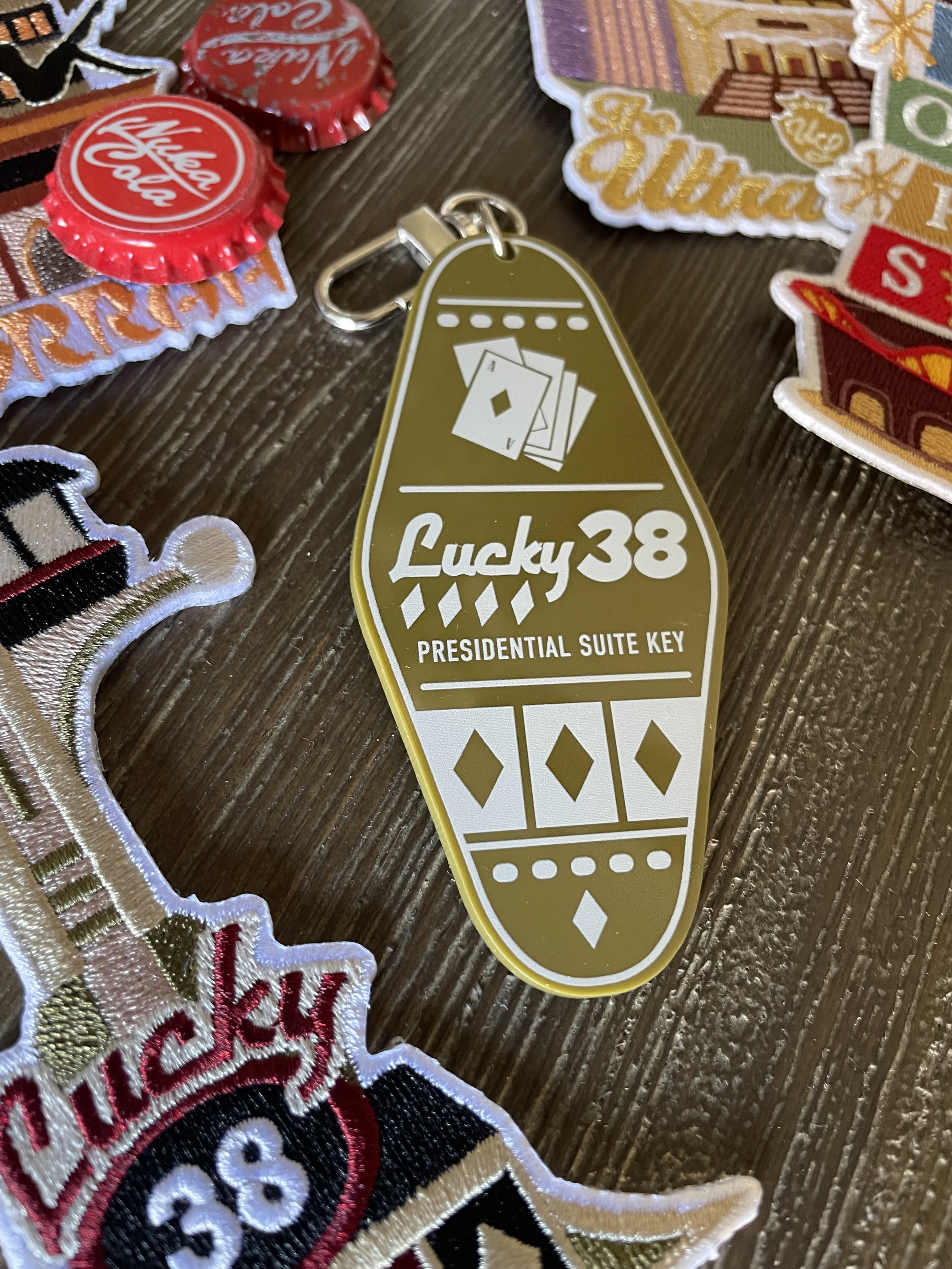 Lucky 38 Vintage Motel Tag