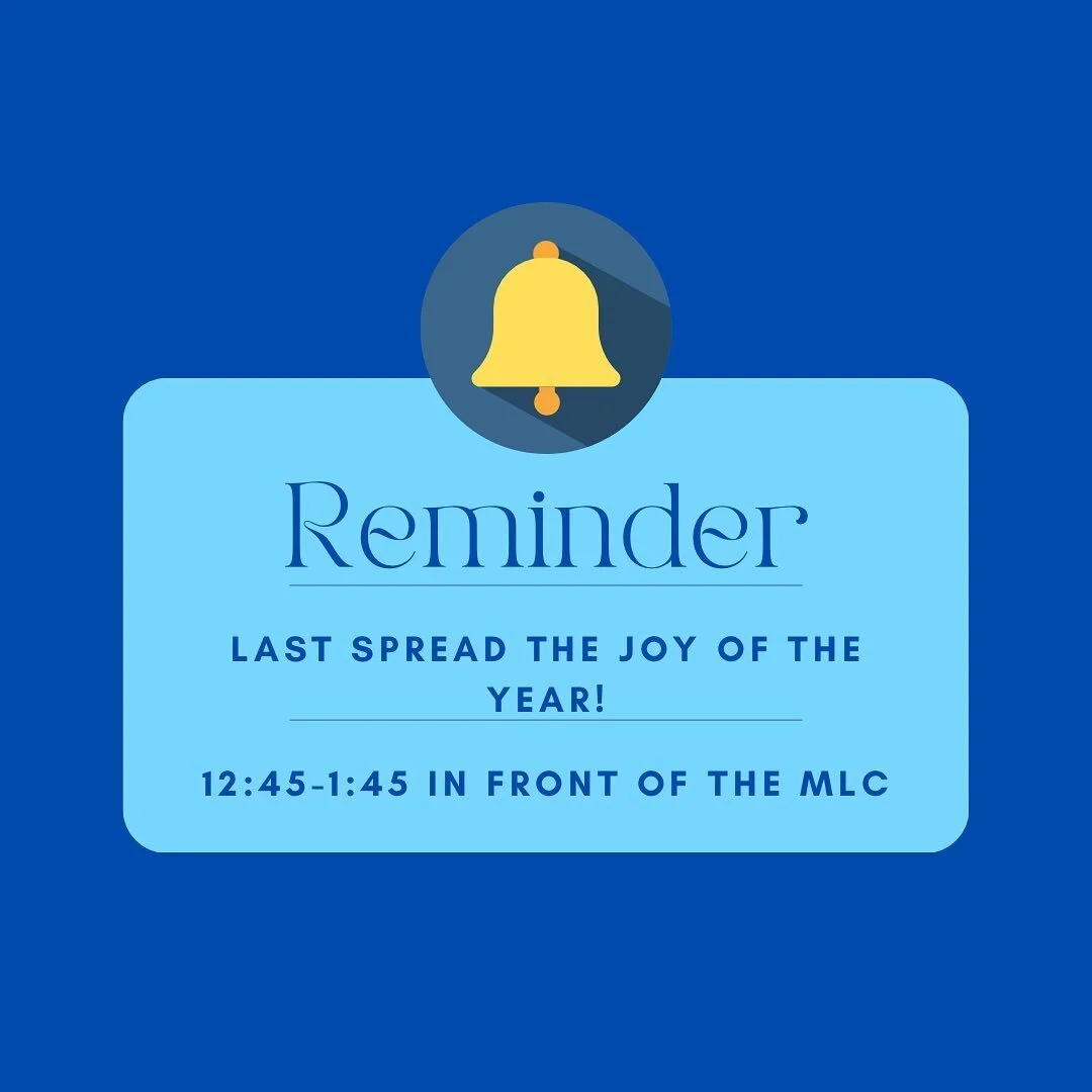 Cant wait to see everyone that the LAST spread the joy event of the year!! Stop by for a few minutes to stay hi and pass out goodies!!