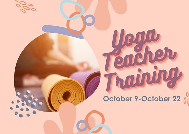 Teacher Training is still on this year! Join us!