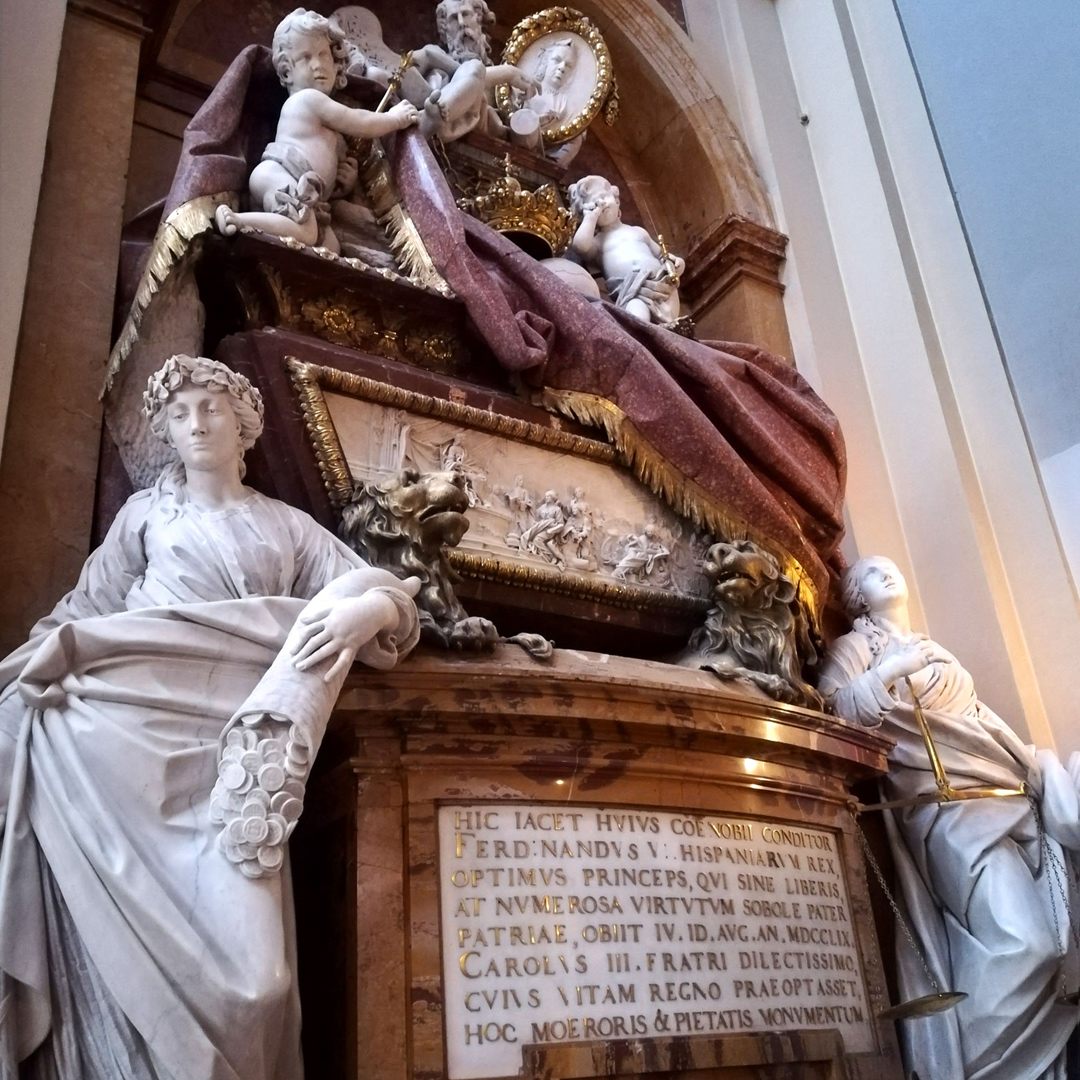  Tumba Fernando VI en la Iglesia de Santa Bárbara. Madrid, 2018 ©ReviveMadrid 