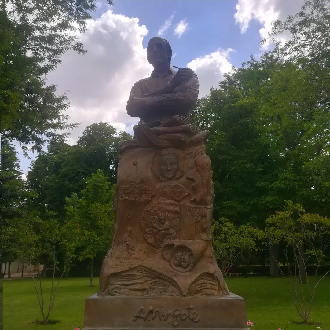 Monumento a Antonio Mingote. Historia de Madrid