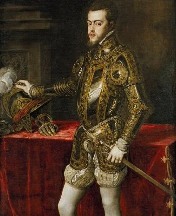 Retrato de Felipe II. Historia de Madrid