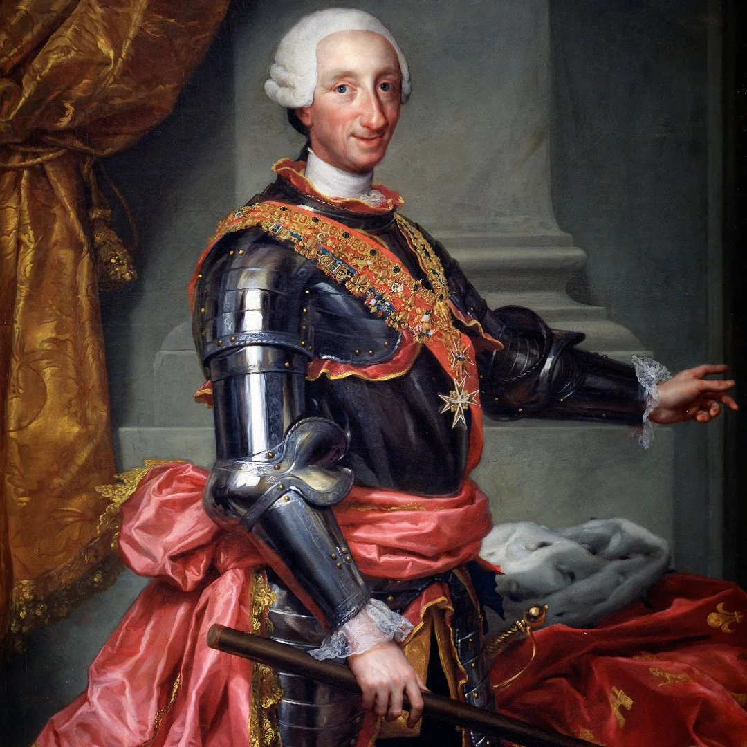 Retrato de Carlos III. Historia de Madrid