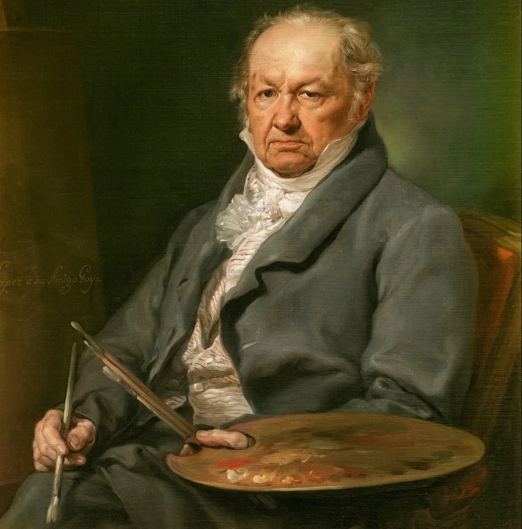 Retrato del pintor Francisco de Goya. Historia de Madrid