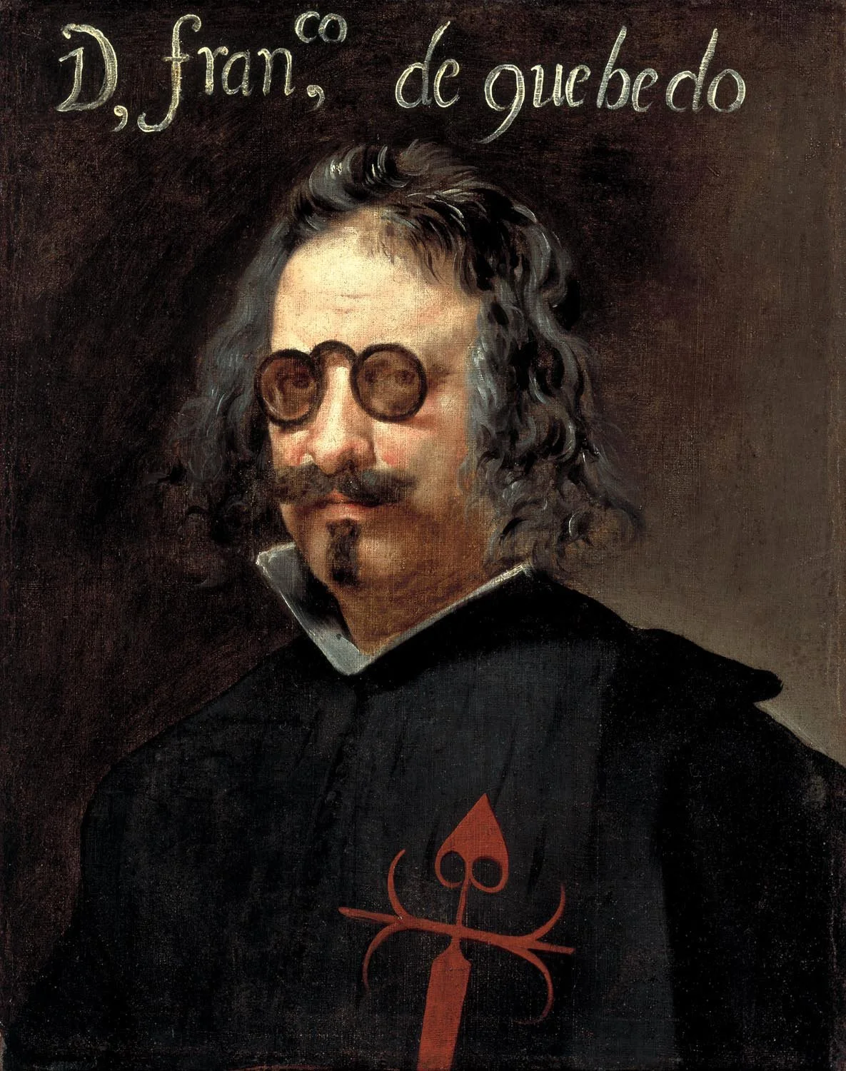 Retrato de Francisco de Quevedo. Historia de Madrid