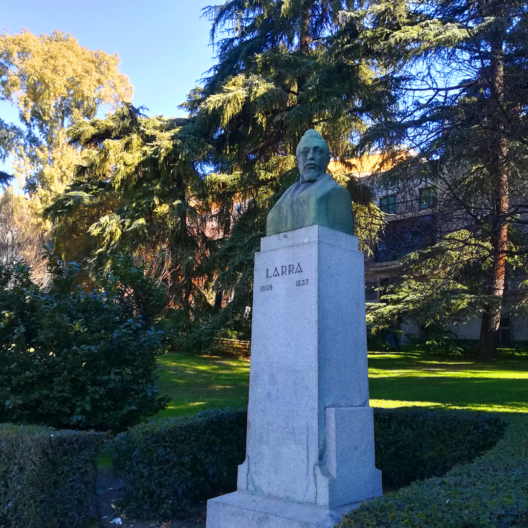 Monumento a Larra. Historia de Madrid
