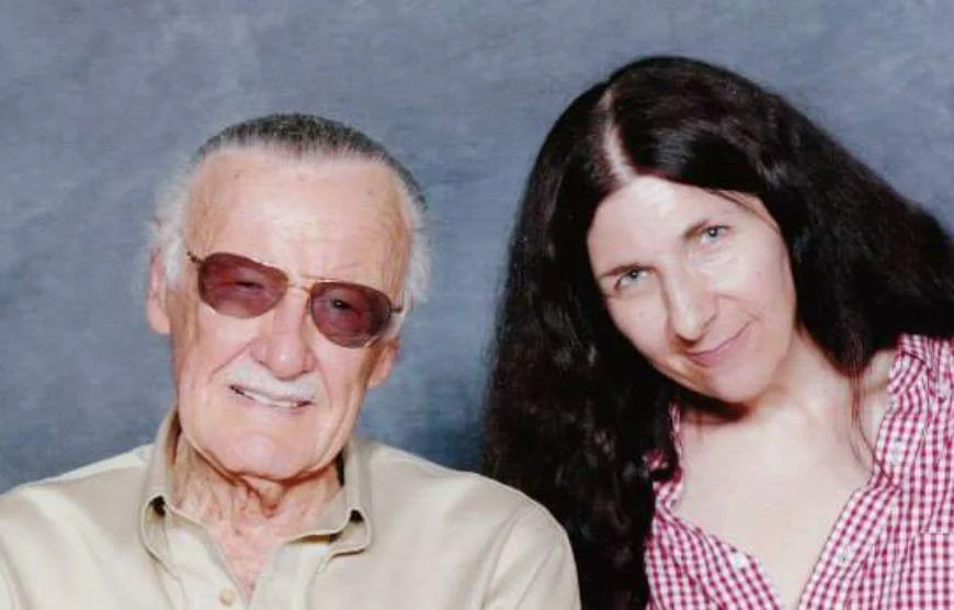 Hansi oppenheimer with stan lee