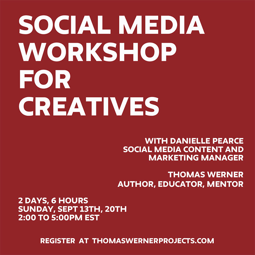 Social Media Workshop For Creatives