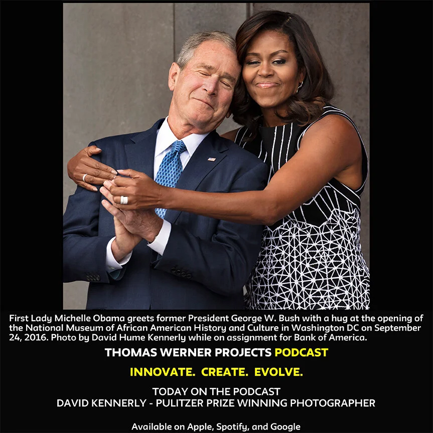 Pulitzer Prize Winning Photographer David Kennerly on Thomas Werner Podcast