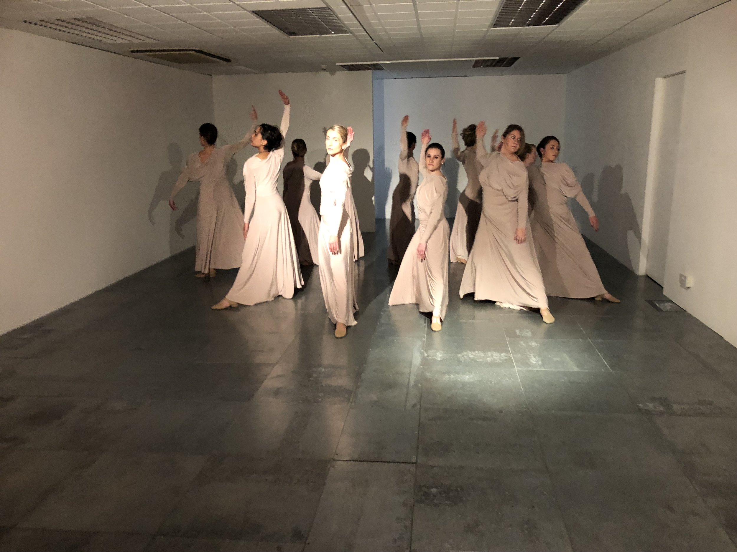 Tenfoot Dance Company, Angels of the North, Vane, October 2018.