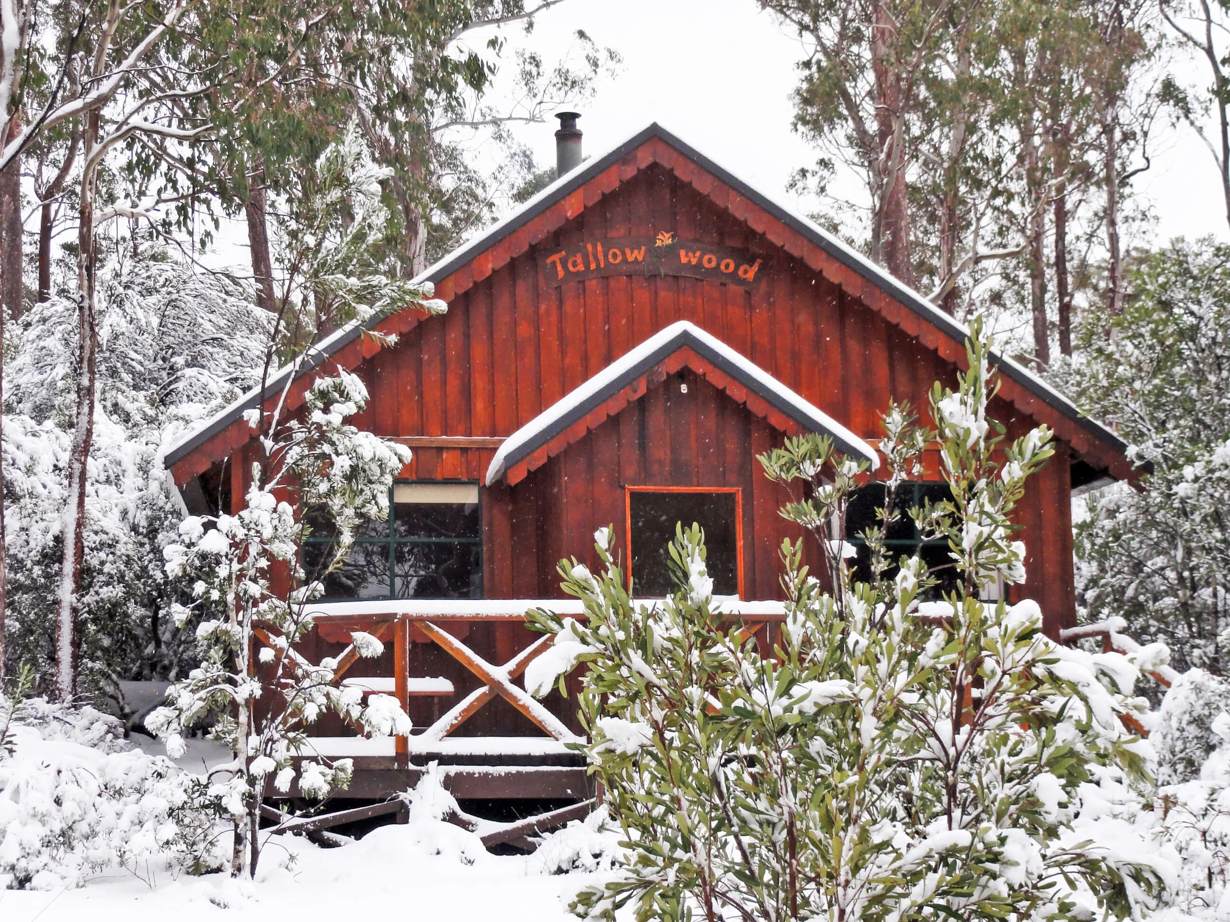 Tallow-Wood Spa Cabin