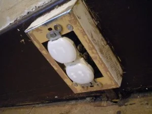 Unsafe Electrical Outlet