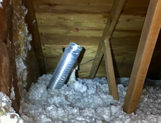 vent in the attic