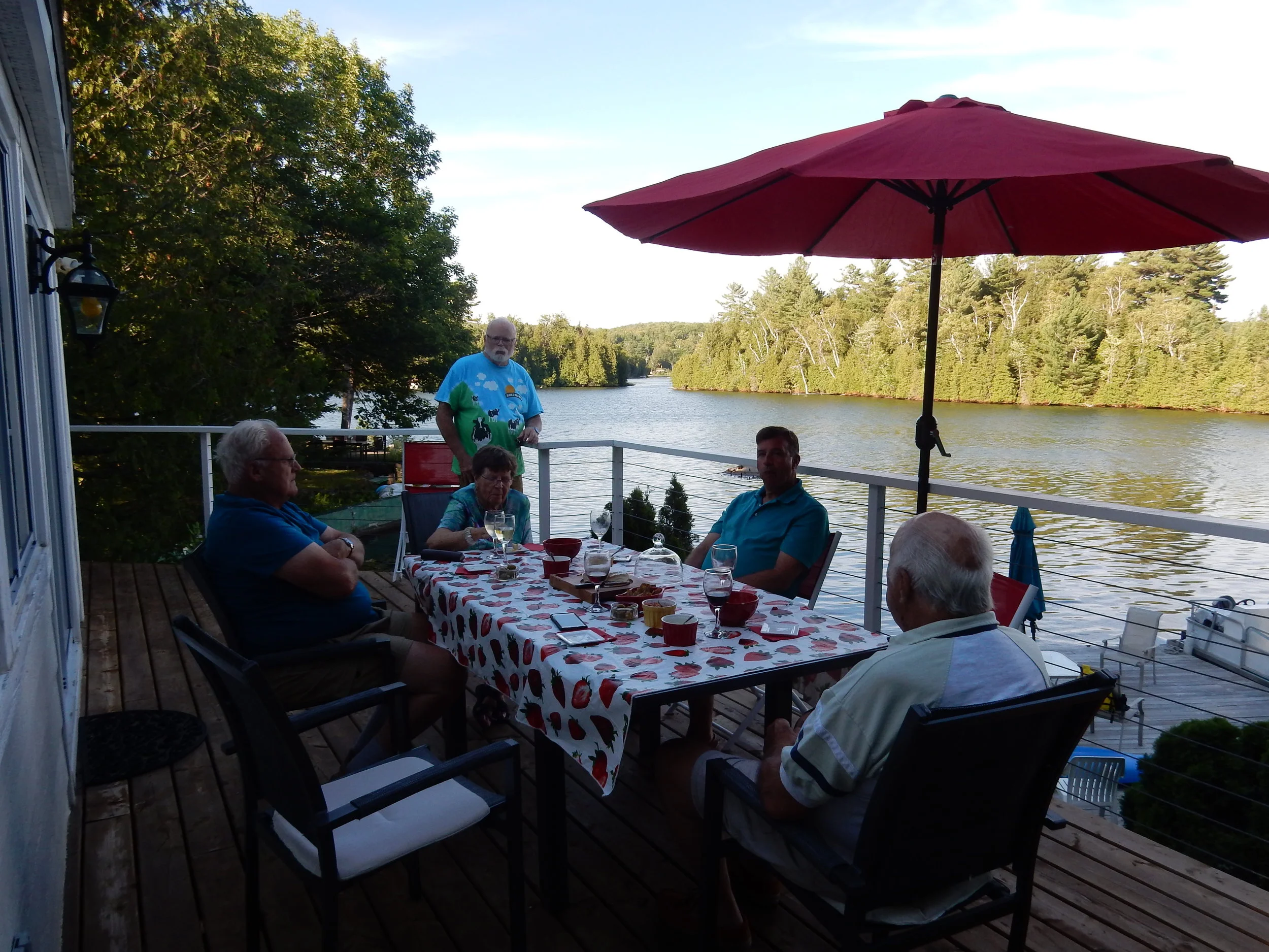 Dinner at the Lake