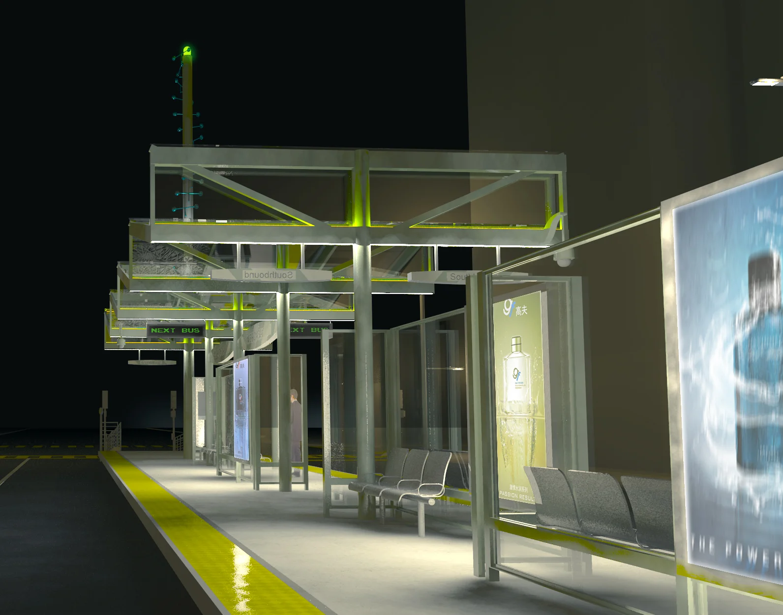 night rendering