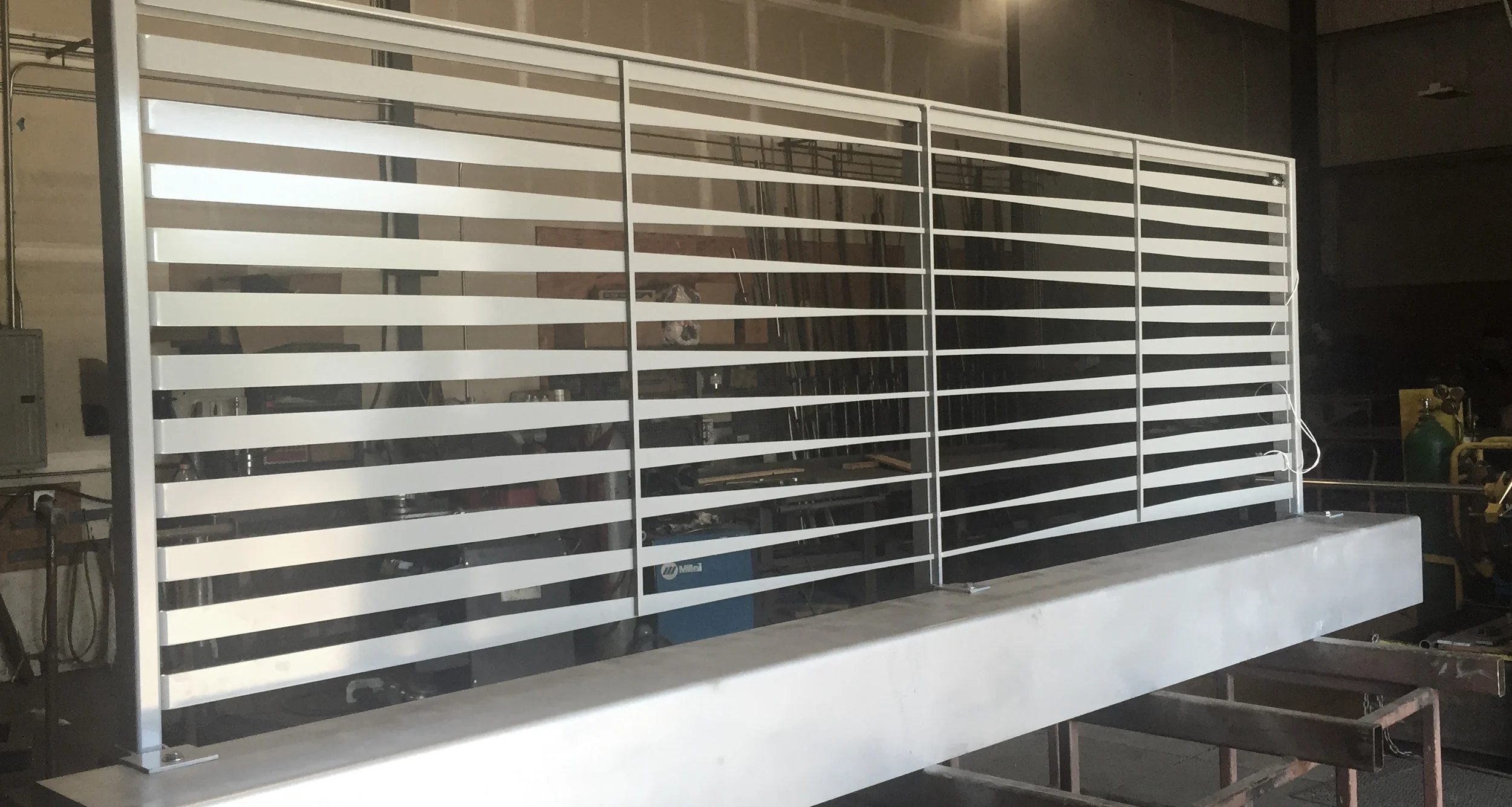 rail panel full size mock-up