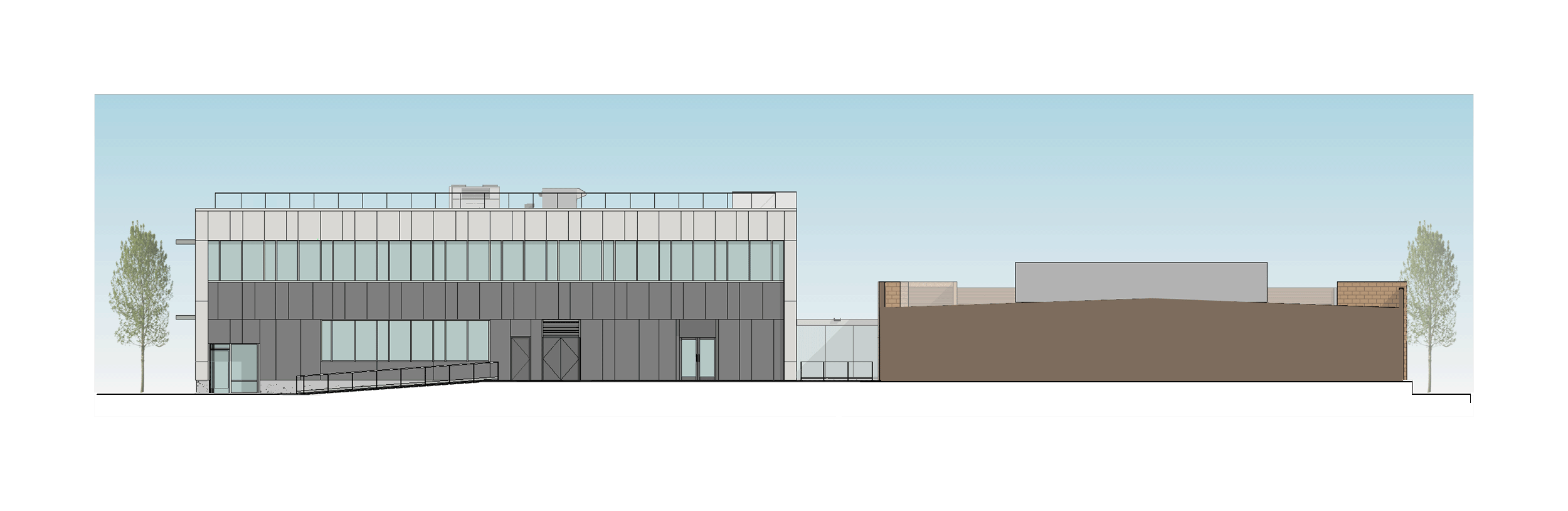 elevation east