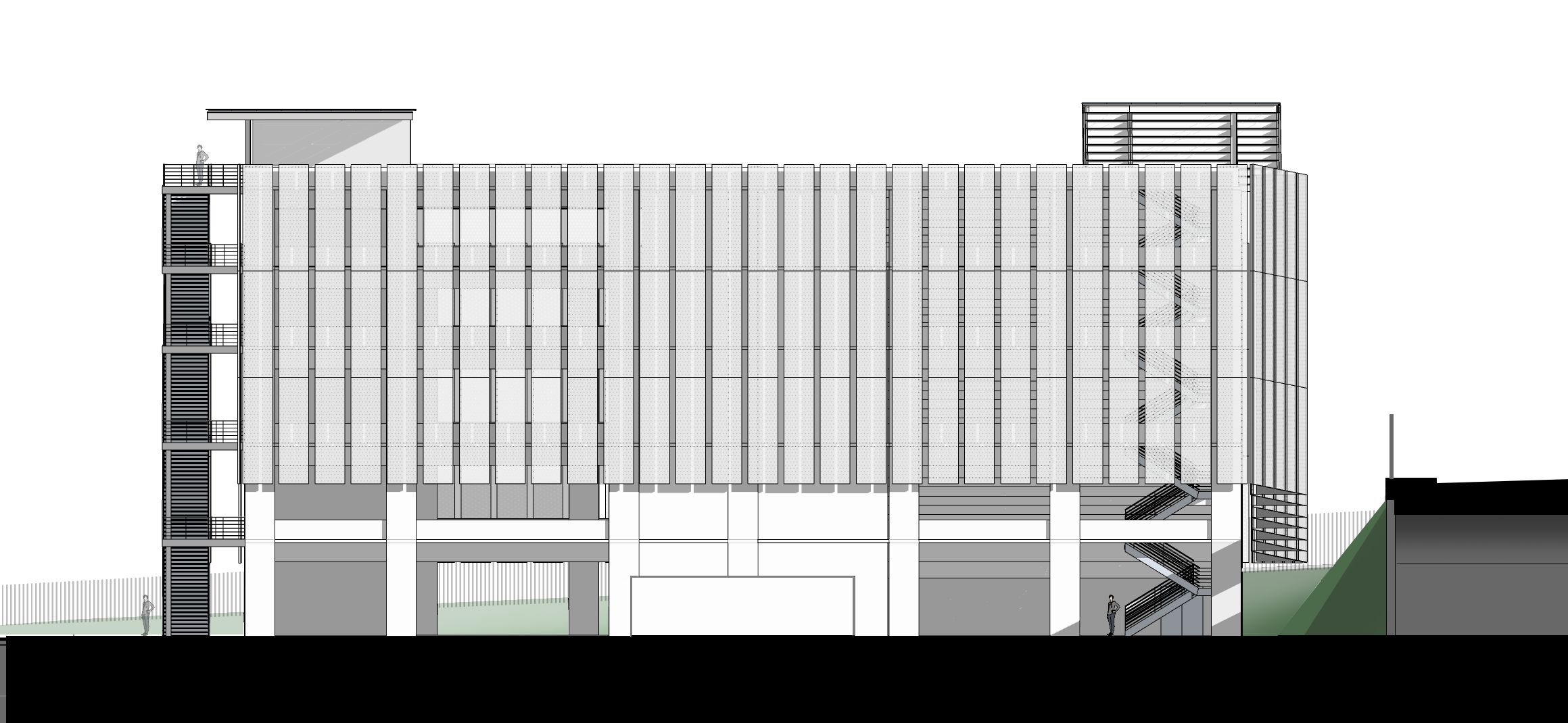 garage-north elevation