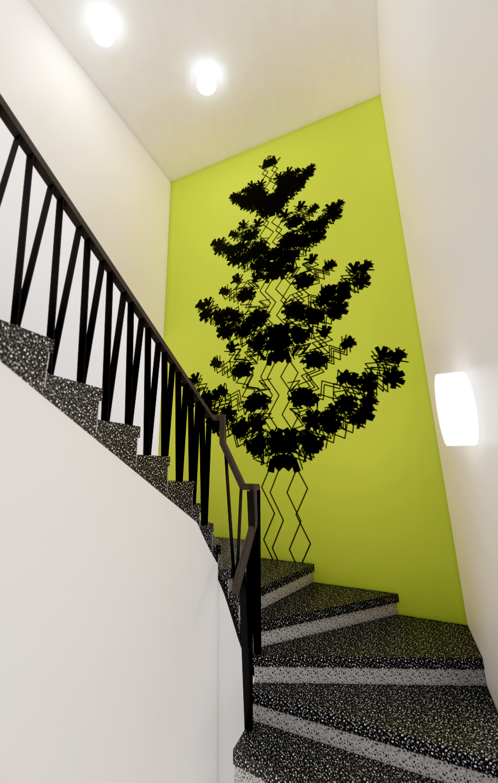 main stairs