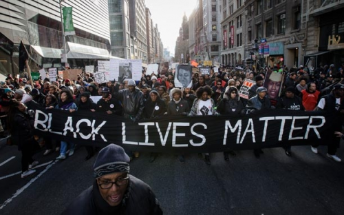 Black lives matter protest (Photo courtesy of Wikimedia Commons)