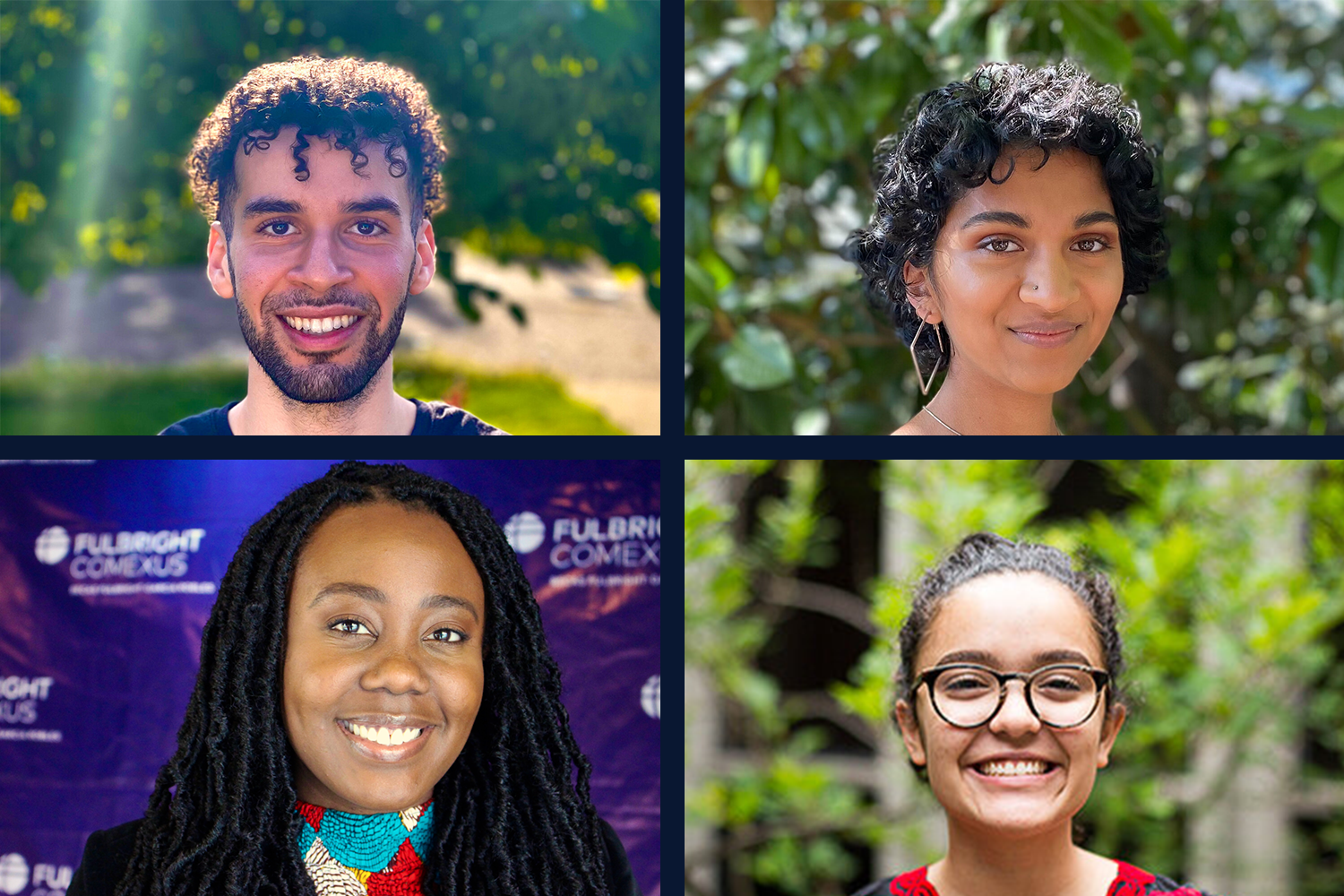 Welcome Ali, Ileana, Uma, and Raquel!