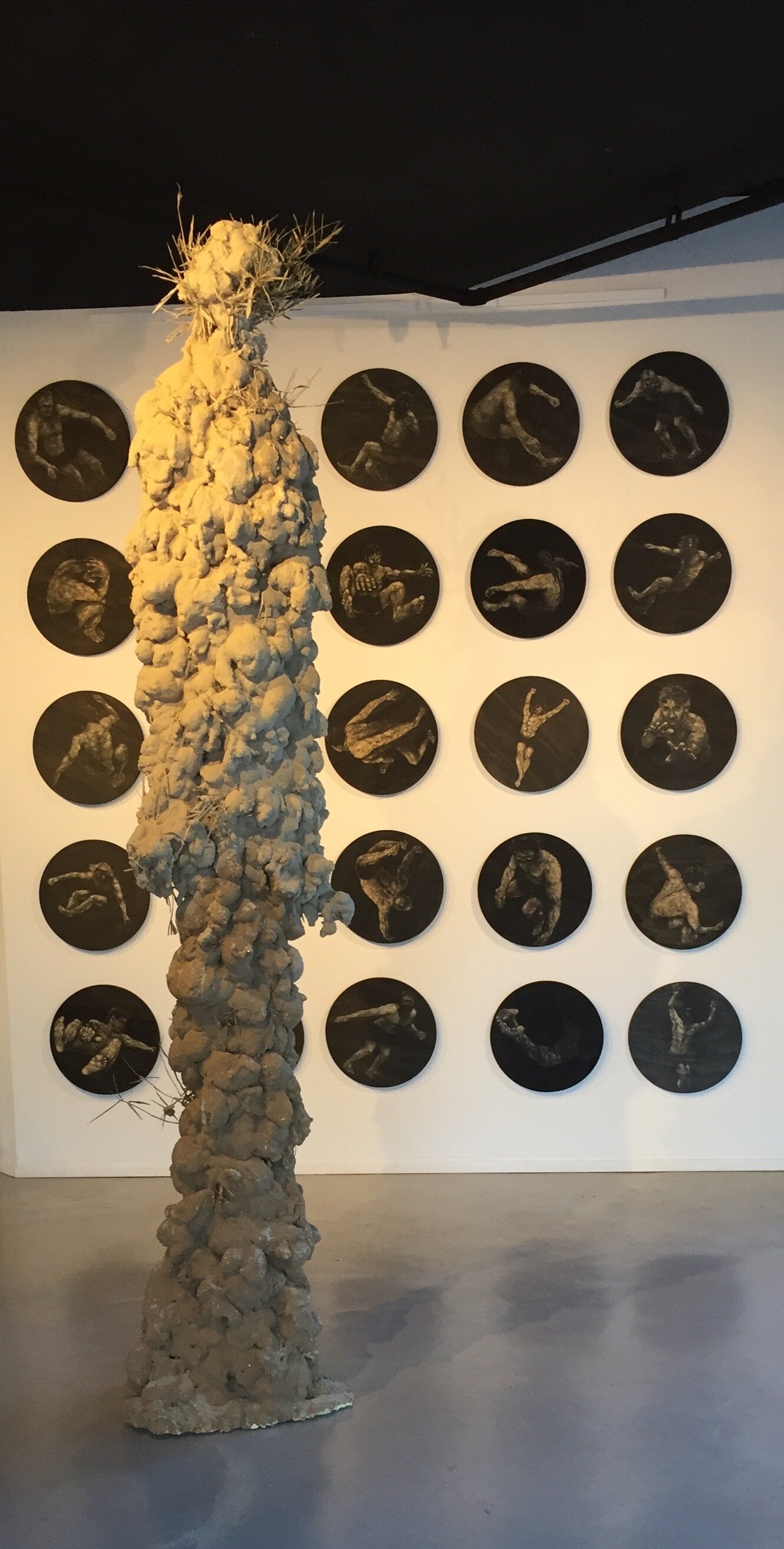 The Sandman and Perpetual Motion Wall Installation