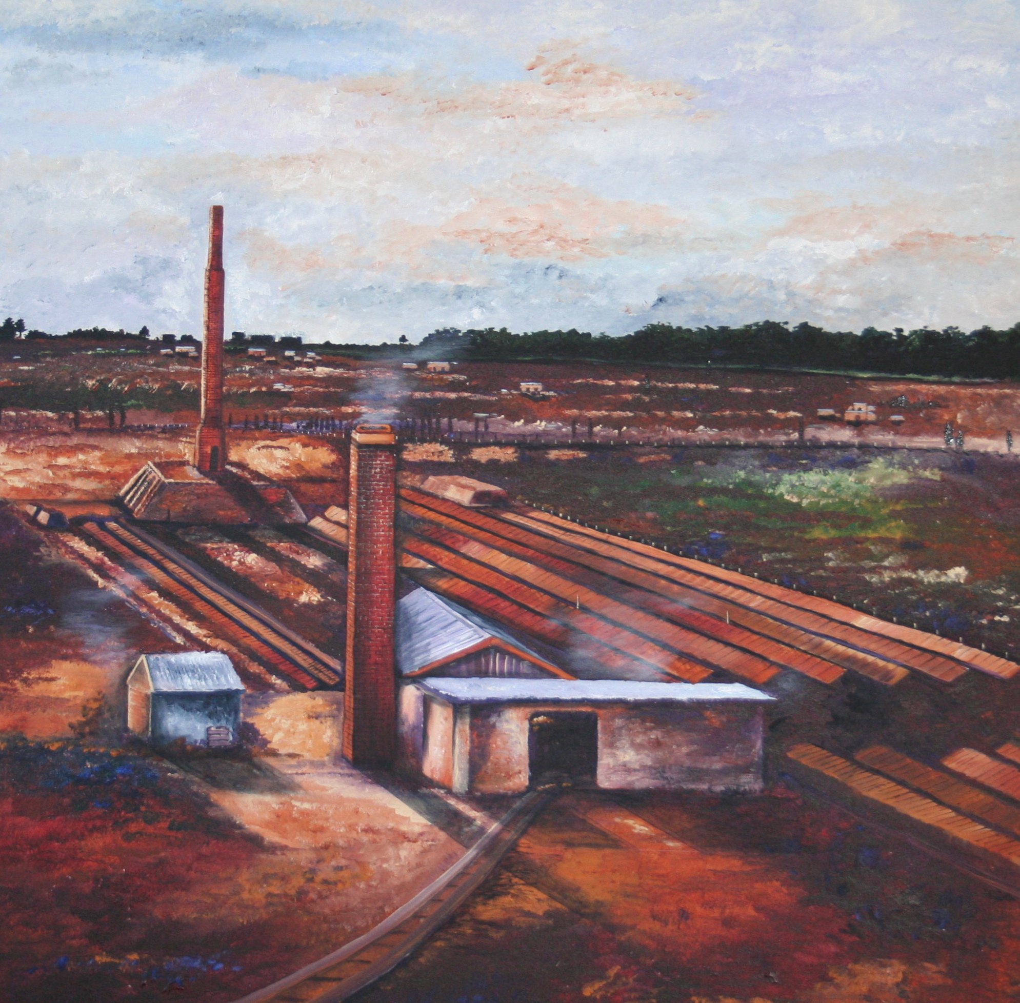 The Brick Fields   *   Down Forbury Road Exhibtion